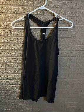 lululemon athletica Black Racerback Tank Top